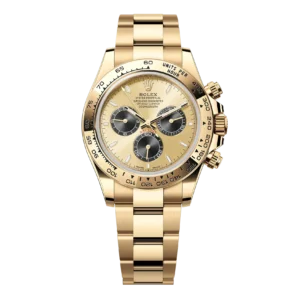 Replica Swiss Rolex Cosmograph Daytona Yellow Gold & Green Dial
