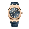 Replica Swiss AP Royal Oak Selfwinding 50th Rose Gold Black Dial 41mm