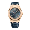 Replica Swiss AP Royal Oak Selfwinding 50th Rose Gold Black Dial 41mm