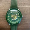 Replica Swiss Omega Seamaster Worldtimer GMT 43mm Green Dial