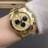 Replica Swiss Rolex Cosmograph Daytona Yellow Gold & Green Dial