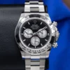 Replica Swiss Rolex Cosmograph Daytona 40mm White Gold & Black Dial