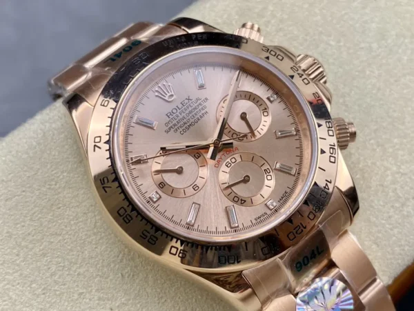 Replica Rolex Cosmograph Daytona Oyster Everose Gold 116505-0012 40Mm 4 Replica Rolex Cosmograph Daytona Oyster Everose Gold 116505-0012 40Mm
