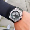 Replica Swiss AP Royal Oak Offshore Chronograph Titanium Green Dial 42mm