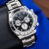 Replica Swiss Rolex Cosmograph Daytona 40mm White Gold & Black Dial