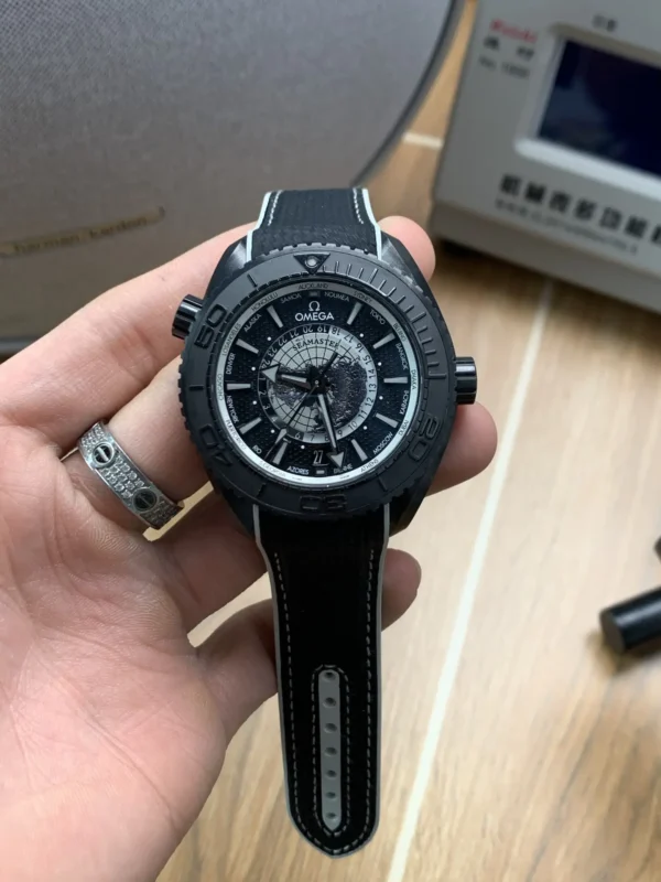 Replica Swiss Omega Seamaster Planet Ocean 600M 45Mm Black Dial