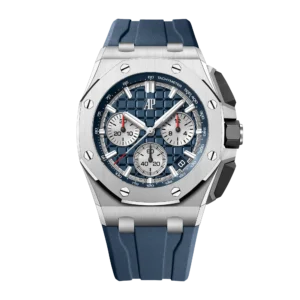 Replica Swiss Audemars Piguet Royal Oak Offshore Titanium & Blue Dial 43mm