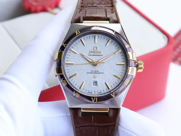 Replica Swiss Omega Co-Axial Master Chronometer 41Mm Grey Dial