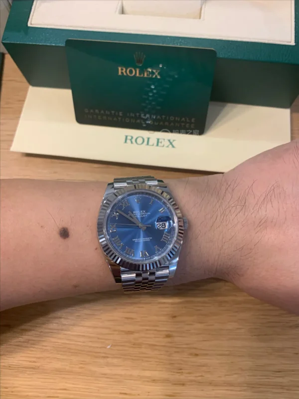 Replica Swiss Rolex Datejust 41 Jubilee Blue &Amp; Steel (2024)