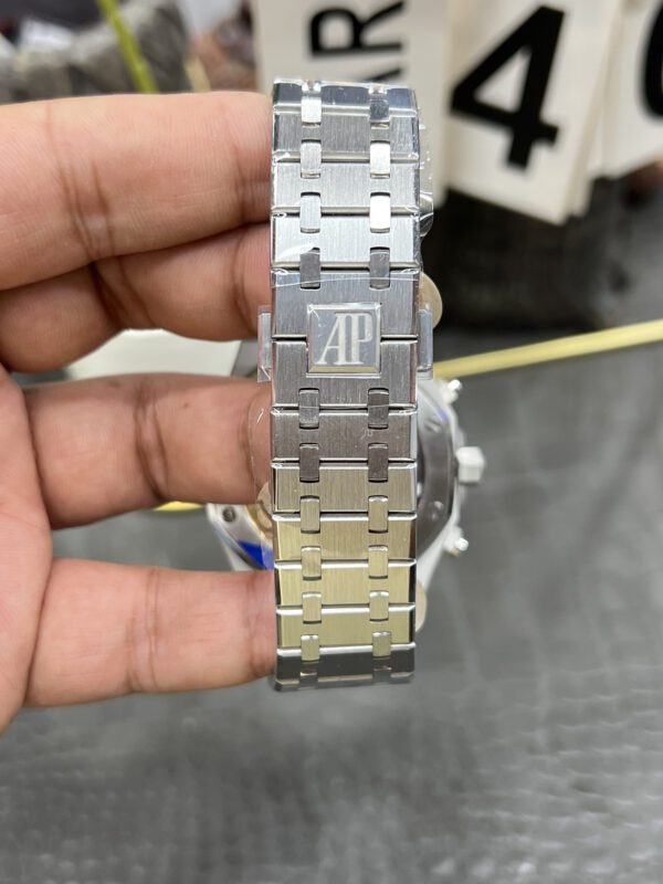 Replica Swiss Audemars Piguet Royal Oak Chronograph Steel &Amp; Black Dial 41Mm