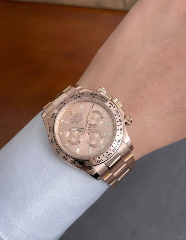 Replica Rolex Cosmograph Daytona Oyster Everose Gold 116505-0012 40Mm 13 Replica Rolex Cosmograph Daytona Oyster Everose Gold 116505-0012 40Mm