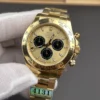 Replica Swiss Rolex Cosmograph Daytona Yellow Gold & Green Dial