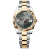 Replica Swiss Rolex Datejust 41 Yellow Gold & Black Dial