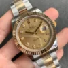Replica Swiss Rolex Datejust 41 Yellow Gold & Champagne Diamond Dial
