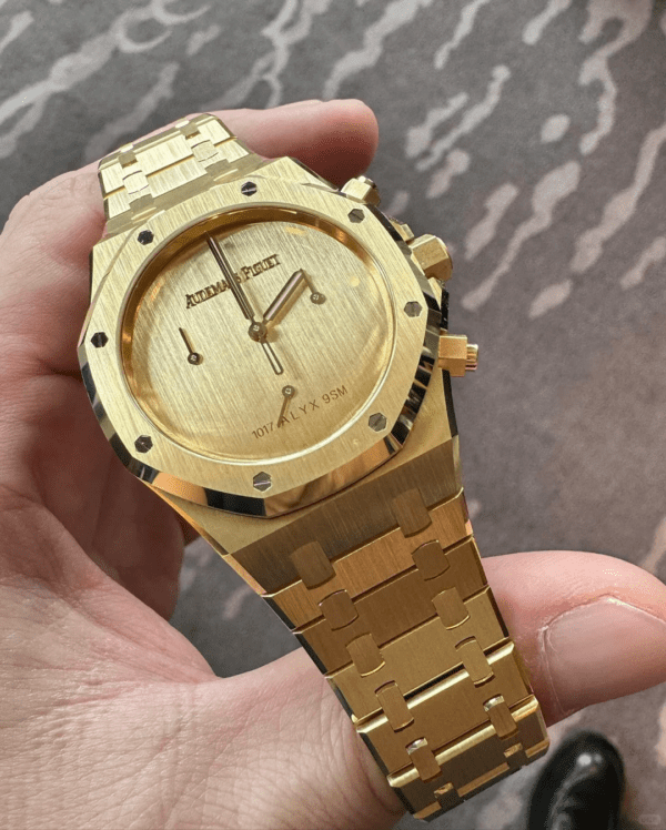 Replica Swiss Ap Royal Oak Chronograph Yellow Gold 1017 Alyx 9Sm