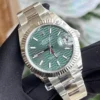 Replica Swiss Rolex Datejust 41 Green Dial & Steel