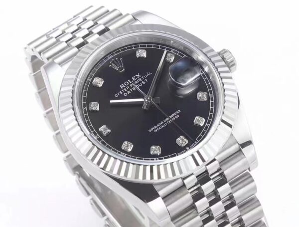 Replica Swiss Rolex Datejust 41 Black Dial &Amp; Steel 9 Replica Swiss Rolex Datejust 41 Black Dial &Amp; Steel