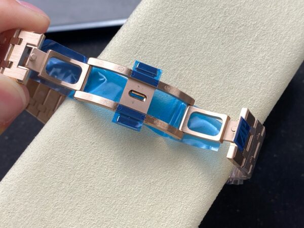 Replica Swiss Audemars Piguet Royal Oak Chronograph Rose Gold &Amp; Blue Dial 41Mm