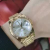 Replica Rolex Day-Date Silver Roman Dial 228238 40MM