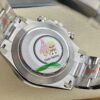 Replica Swiss Rolex Cosmograph Daytona Rainbow Diamond Silver & Steel 40mm