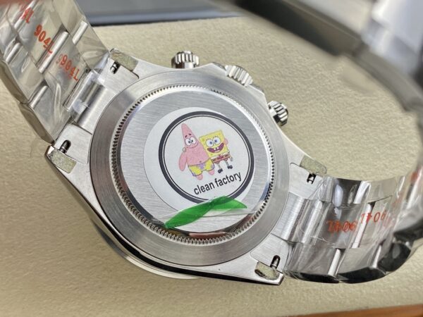 Replica Swiss Rolex Cosmograph Daytona Rainbow Diamond Silver &Amp; Steel 40Mm