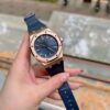 Replica Swiss AP Royal Oak Selfwinding 50th Rose Gold Black Dial 41mm
