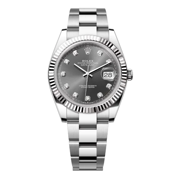 Replica Swiss Rolex Datejust 41 Silver Dial &Amp; Steel