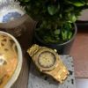Replica Swiss Audemars Piguet Royal Oak Yellow Gold & Black Dial 39mm