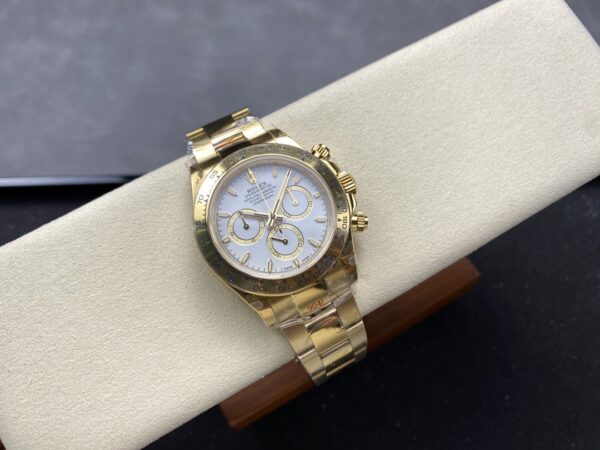 Replica Swiss Rolex Cosmograph Daytona Yellow Gold &Amp; Black Dial