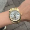 Replica Rolex Day-Date Silver Roman Dial 228238 40MM