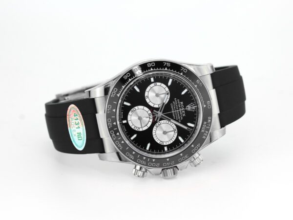 Replica Swiss Rolex Cosmograph Daytona White Gold &Amp; Steel Dial Oysterflex