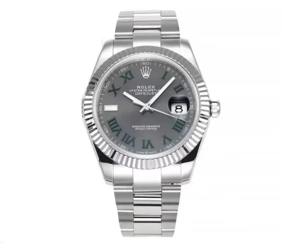Rolex Datejust 41Mm Stainless Steel 126334 Gro Wimbledon