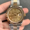 Replica Swiss Rolex Datejust 41 Yellow Gold & Champagne Diamond Dial