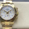 Replica Swiss Rolex Cosmograph Daytona Yellow Gold & Black Dial