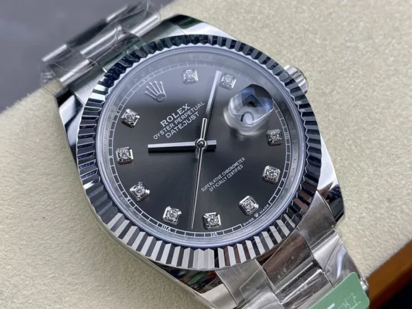 Replica Swiss Rolex Datejust 41 Silver Dial &Amp; Steel 8 Replica Swiss Rolex Datejust 41 Silver Dial &Amp; Steel