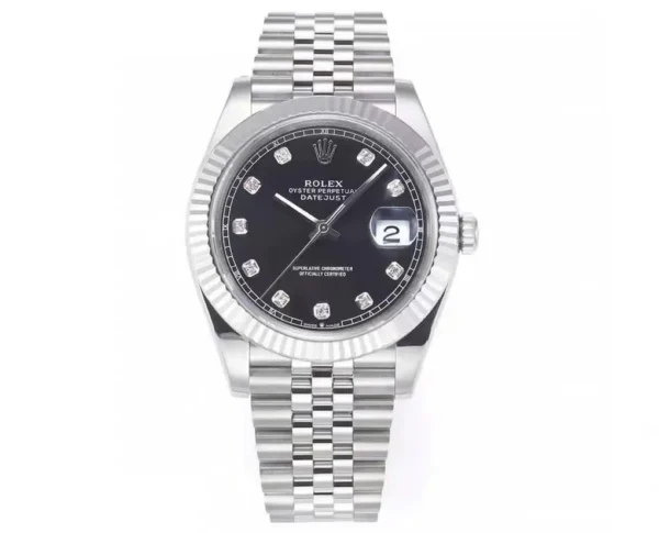 Replica Swiss Rolex Datejust 41 Black Dial &Amp; Steel 13 Replica Swiss Rolex Datejust 41 Black Dial &Amp; Steel