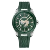 Replica Swiss Omega Seamaster Worldtimer GMT 43mm Green Dial