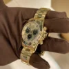 Replica Swiss Rolex Cosmograph Daytona Yellow Gold & Green Dial