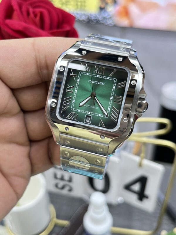 Replica Swiss Cartier Santos 39.8Mm 3 Replica Swiss Cartier Santos 39.8Mm