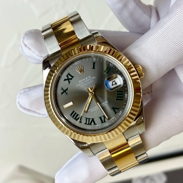 Replica Swiss Rolex Datejust 41 Yellow Gold &Amp; Black Dial 8 Replica Swiss Rolex Datejust 41 Yellow Gold &Amp; Black Dial