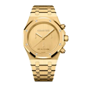 Replica Swiss AP Royal Oak Chronograph Yellow Gold 1017 ALYX 9SM