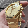 Replica Swiss AP Royal Oak Chronograph Yellow Gold 1017 ALYX 9SM