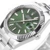 Replica Swiss Rolex Datejust 41 Green Dial & Steel