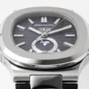 Replica Patek Philippe Nautilus Blue Dial Rubber Strap