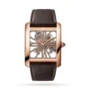 Replica Cartier Tank MC Men Automatic Leather Strap