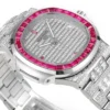 Replica Patek Philippe Nautilus White Gold Ruby Dial