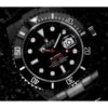 Replica Swiss Rolex Submariner Blaken Black Dial