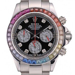 Replica Rolex Cosmograph Daytona Black Dial 39mm