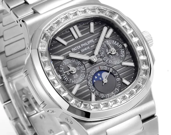 Replica Patek Philippe Nautilus Grey Dial Complication