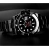 Replica Swiss Rolex Submariner Blaken Black Dial